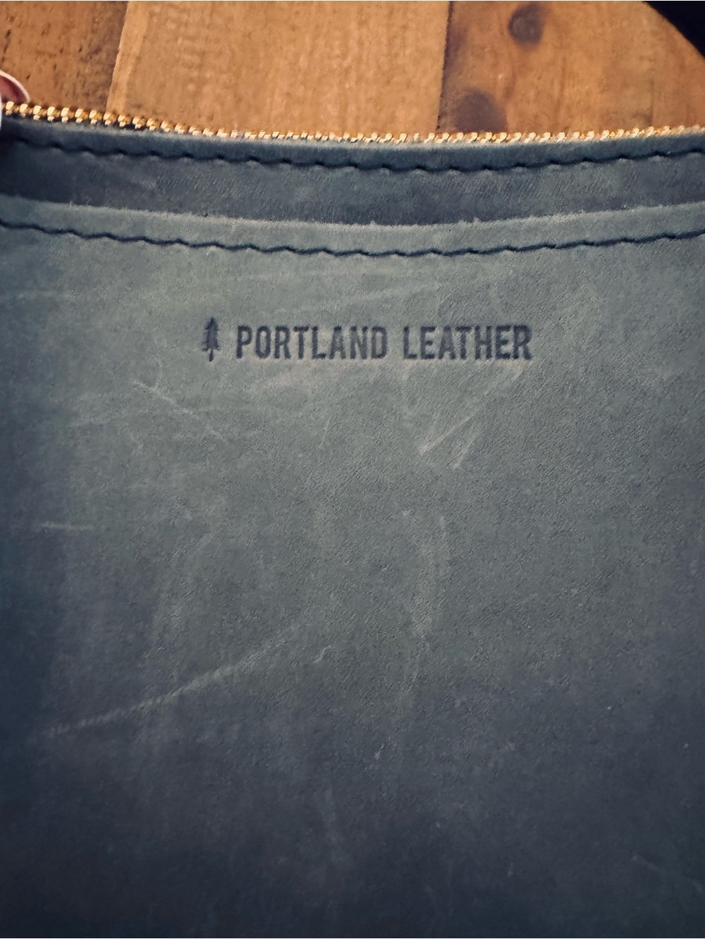 Gorgeous Portland Leather Goods "Lucy" Shoulder in Storm - Discontinued - Picture 6 of 8
